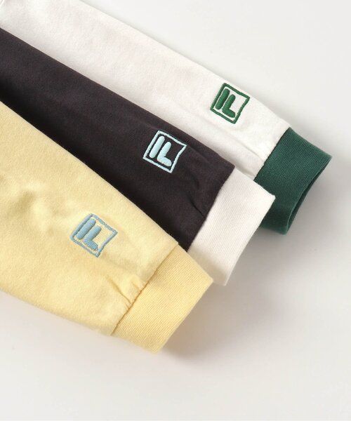 FILA（フィラ）の「FILA 4色3柄ロゴTシャツ（Tシャツ/カットソー・キッズ・ピンク/アイボリー/レインボー/チャコール・90/100/110/120/80/130）」の12枚目の写真