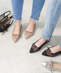 alala | シアーポインテッドリボンパンプス(パンプス)