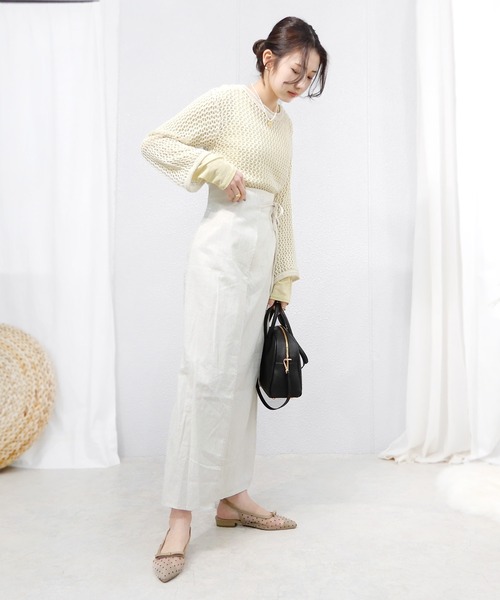 alala（アララ）の「シアーポインテッドリボンパンプス（パンプス・レディース・ブラック/ブラック系その他/ベージュ系その他/シルバー・LL/S/M/L）」の19枚目の写真