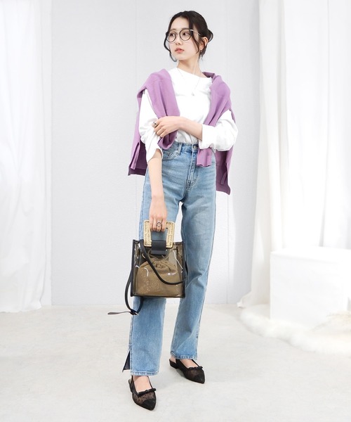 alala（アララ）の「シアーポインテッドリボンパンプス（パンプス・レディース・ブラック/ブラック系その他/ベージュ系その他/シルバー・LL/S/M/L）」の12枚目の写真