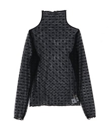 FREE'S MART | ◆花柄チュールハイネックシアーインナー(Tシャツ/カットソー)