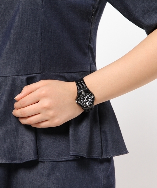 CASIO（カシオ）の「【CASIO】DIVERS ウォッチ（アナログ腕時計・レディース・ブラウン/ホワイト・FREE）」の9枚目の写真