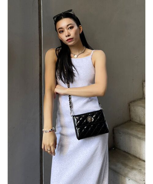 EVRIS（エヴリス）の「ミニウォレットチェーンBAG（ショルダーバッグ・レディース・ブラック/シルバー/ブルー・FREE）」の16枚目の写真