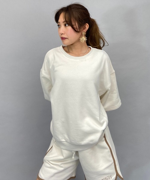 DISCUS ATHLETIC（ディスカス　アスレチック）の「DISCUS ATHLETIC/ディスカス ショーツ 3287-7472（その他パンツ・レディース・グリーン/ホワイト/グレー・L/M）」の9枚目の写真