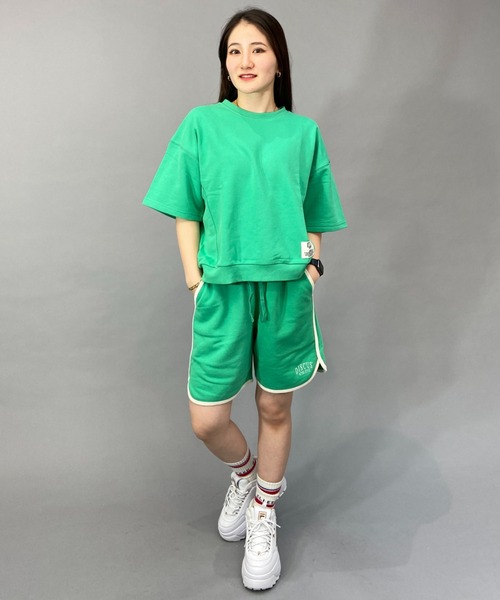 DISCUS ATHLETIC（ディスカス　アスレチック）の「DISCUS ATHLETIC/ディスカス ショーツ 3287-7472（その他パンツ・レディース・グリーン/ホワイト/グレー・L/M）」の17枚目の写真