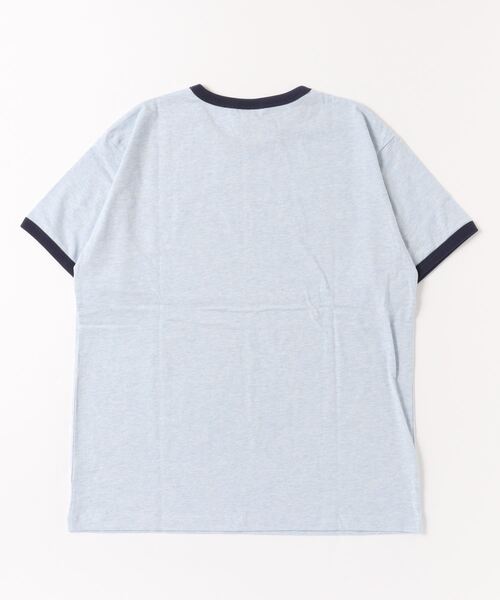 Lee（リー）の「Lee（リー）ブランドロゴプリント 半袖リンガーTシャツ メンズ レディース（Tシャツ/カットソー・メンズ・ライトブルー/イエロー/レッド/ライトグリーン/ホワイト系その他・M/L/XL）」の6枚目の写真