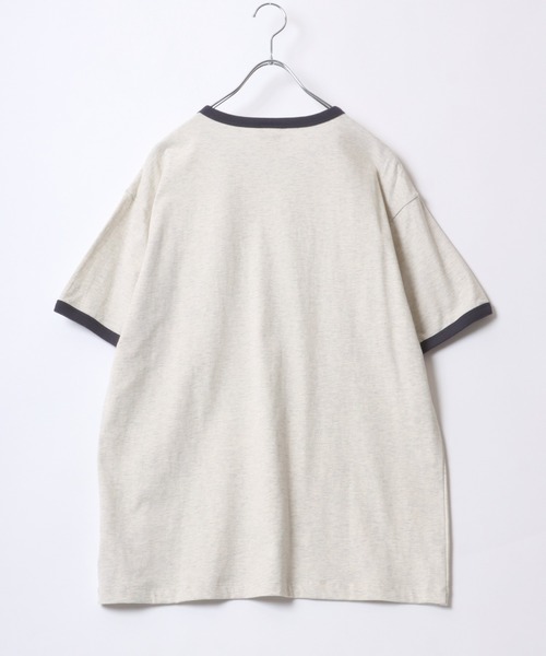Lee（リー）の「Lee（リー）ブランドロゴプリント 半袖リンガーTシャツ メンズ レディース（Tシャツ/カットソー・メンズ・ライトブルー/イエロー/レッド/ライトグリーン/ホワイト系その他・M/L/XL）」の19枚目の写真