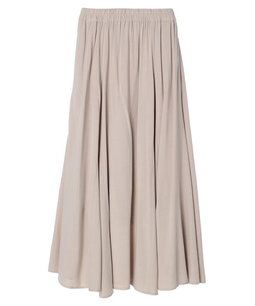 AMERICAN HOLIC（アメリカンホリック）の「サラックールギャザーフレアスカート（スカート・レディース・その他14/グレイッシュベージュ/ブラック/グリーン/ブルー系その他・M/L）」の19枚目の写真