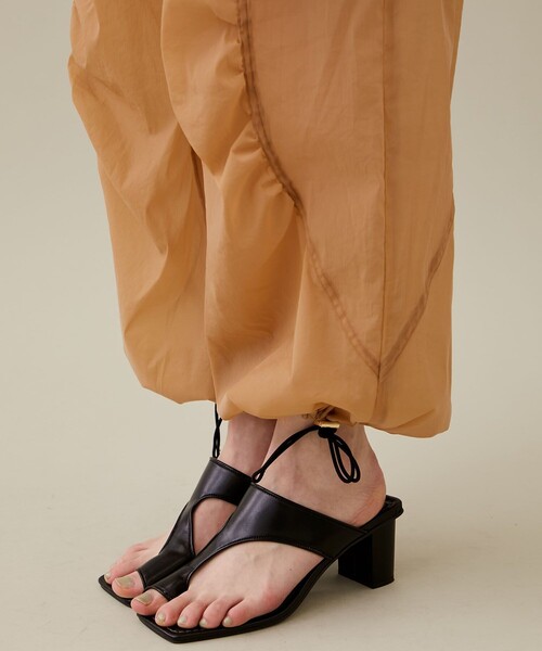 mukasa ムカサ ヌーディ タフタ ワークパンツ MUKASA/ムカサ】ヌーディータフタワークパンツ（その他パンツ