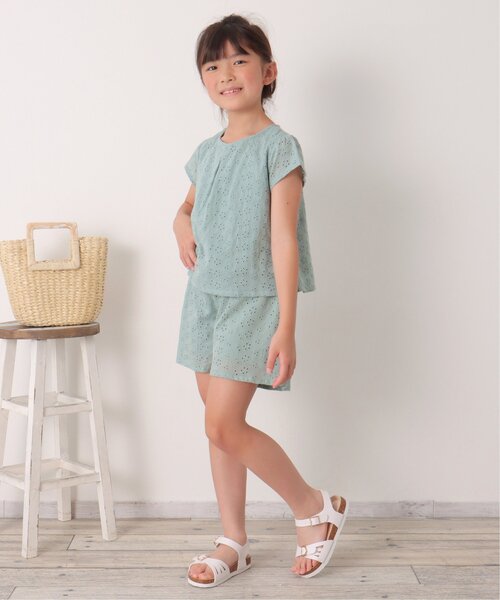 セール】【セットアップ対応】コットンレースショートパンツ