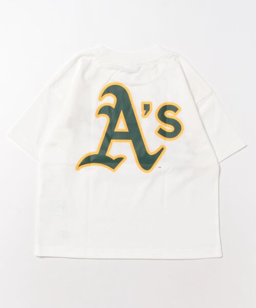 MLBチームロゴ Tシャツ ホワイト MLB（メジャーリーグベースボール）の「【MLB】チームロゴT