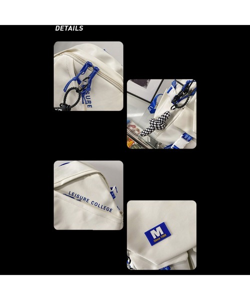 mushwear(マッシュウェア)の「Mリュック2(バックパック/リュック・メンズ・ブラック/グリーン/ホワイト・FREE)」の11枚目の写真