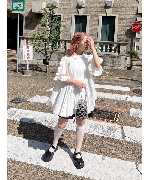 JUMELLE(ジュメロ)の「厚底メリージェーン(パンプス・レディース・ブラック・24.5cm/23.5cm/24.0cm/23.0cm)」の5枚目の写真