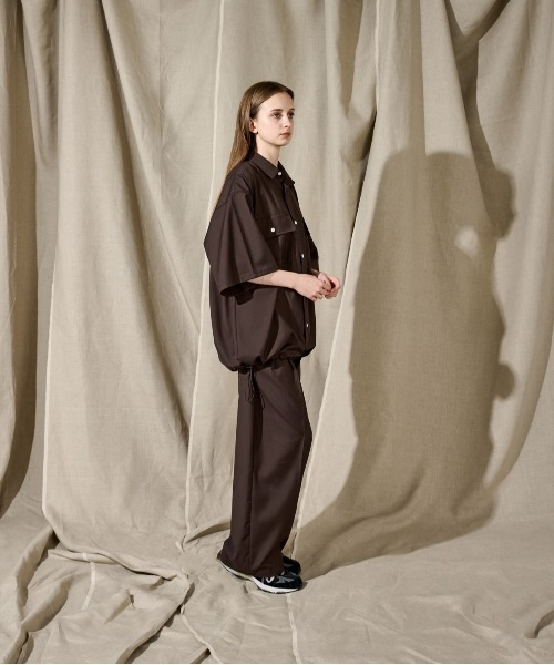 WETTEMPT(ウィテンプト)の「BALLOON WORK SHIRT /バルーンワークシャツ(シャツ/ブラウス・メンズ・ネイビー/ブラック/ダークブラウン・SMALL/MEDIUM/LARGE)」の13枚目の写真