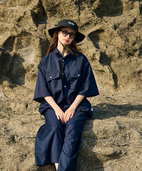 WETTEMPT(ウィテンプト)の「BALLOON WORK SHIRT /バルーンワークシャツ(シャツ/ブラウス・メンズ・ネイビー/ブラック/ダークブラウン・SMALL/MEDIUM/LARGE)」の19枚目の写真