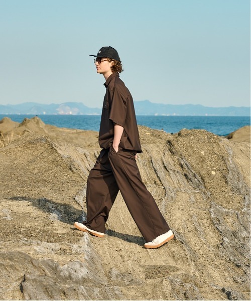 WETTEMPT(ウィテンプト)の「BALLOON WORK SHIRT /バルーンワークシャツ(シャツ/ブラウス・メンズ・ネイビー/ブラック/ダークブラウン・SMALL/MEDIUM/LARGE)」の16枚目の写真