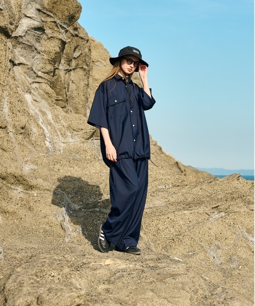 WETTEMPT(ウィテンプト)の「BALLOON WORK SHIRT /バルーンワークシャツ(シャツ/ブラウス・メンズ・ネイビー/ブラック/ダークブラウン・SMALL/MEDIUM/LARGE)」の22枚目の写真