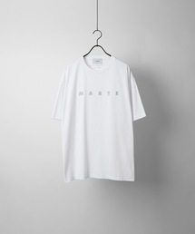 イラストバックプリント / ワンポイント刺繍ロゴ ビッグシルエット半袖Tシャツ カットソー ユニセックス【Confirm】