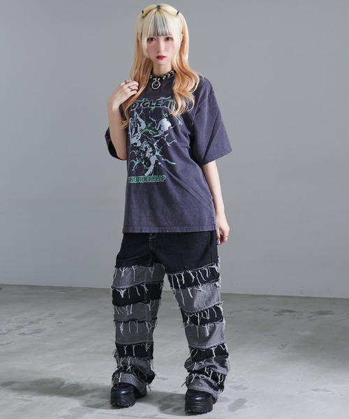 SILVER BULLET(シルバーバレット)の「『CavariA/キャバリア』ハードグラフィックTEE(Tシャツ/カットソー・メンズ・A/B/C・L/M)」の15枚目の写真