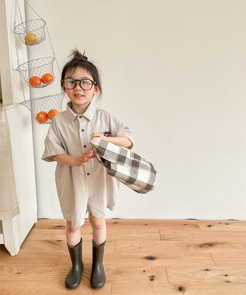 aimoha（アイモハ）の「【aimoha-KIDS-】子供服 宇宙刺繍オールインワン (SS)（つなぎ/オールインワン・キッズ・ブルー/グレー・80/90/100/110/120/130）」の11枚目の写真