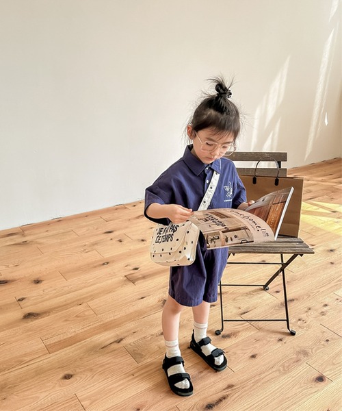 aimoha（アイモハ）の「【aimoha-KIDS-】子供服 宇宙刺繍オールインワン (SS)（つなぎ/オールインワン・キッズ・ブルー/グレー・80/90/100/110/120/130）」の17枚目の写真