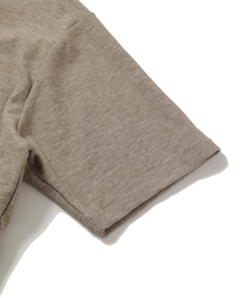 MEN'S BIGI（メンズビギ）の「ヴィンテージミニパイルスキッパーカットソー（Tシャツ/カットソー・メンズ・ブルー/ベージュ/マスタード・01/02/03）」の7枚目の写真