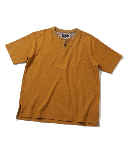 MEN'S BIGI（メンズビギ）の「ヴィンテージミニパイルスキッパーカットソー（Tシャツ/カットソー・メンズ・ブルー/ベージュ/マスタード・01/02/03）」の12枚目の写真