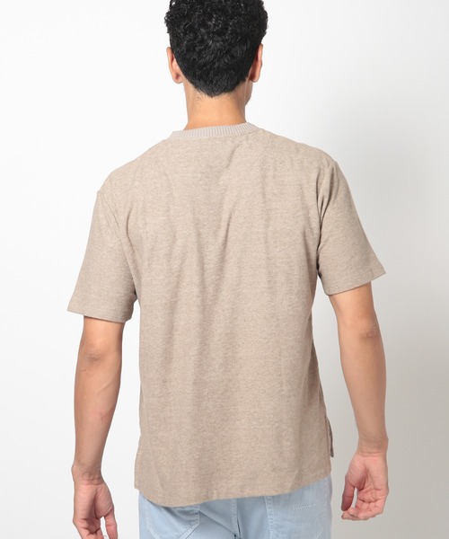 MEN'S BIGI（メンズビギ）の「ヴィンテージミニパイルスキッパーカットソー（Tシャツ/カットソー・メンズ・ブルー/ベージュ/マスタード・01/02/03）」の21枚目の写真
