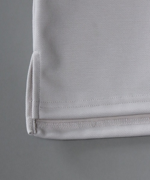 SITRY(シトリー)の「Big silhouette one point stitch polo shirt / ビッグシルエット ワンポイント 刺繍 半袖 ポロシャツ(ポロシャツ・メンズ・ブラック/グレー/オフホワイト・M/L)」の11枚目の写真