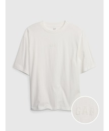 GAP | ヘビーウェイト リラックス GAPロゴTシャツ(ユニセックス)(Tシャツ/カットソー)