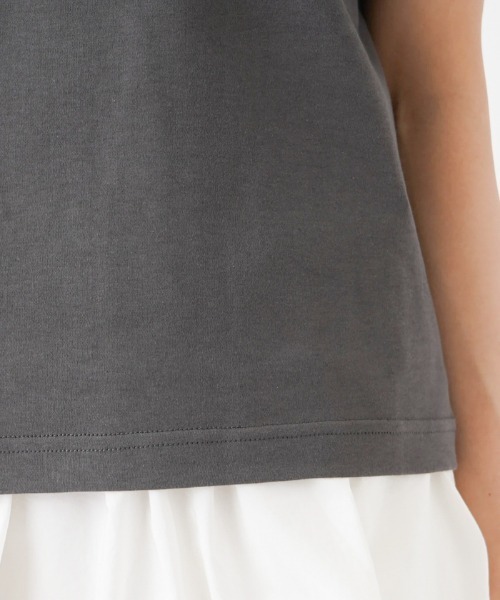 Brahmin(ブラーミン)の「【BRAHMIN】ボートネックカットソー(Tシャツ/カットソー・レディース・オフホワイト/チャコール/グリーン・2)」の17枚目の写真