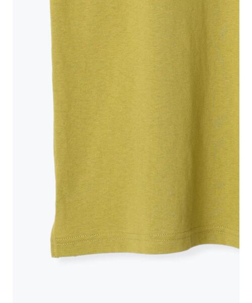 Samansa Mos2(サマンサ モスモス)の「【USAコットン】ノースリーブカットソー(Tシャツ/カットソー・レディース・イエロー/ミント/パープル/キャメル/ブラック/オフホワイト・F)」の11枚目の写真