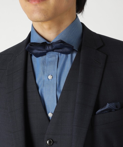 シャドーペイズリー ポインテッドボウタイ（ネクタイ）｜CROWDED CLOSET（クラウデッドクローゼット）