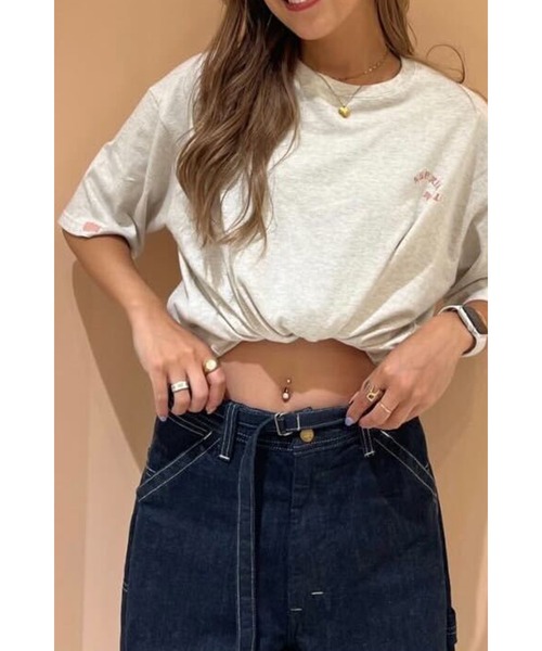 ALEXIA STAM（アリシアスタン）の「Embroidery Logo Tee / ロゴ