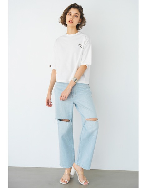 とーゆ(•ө•)♡ページ ALEXIA STAM ロゴTシャツ Logo Crew Neck Tee | ALEXIA STAM