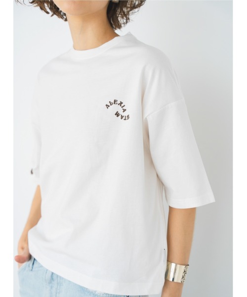セール】Embroidery Logo Tee / ロゴ刺繍Tee（Tシャツ