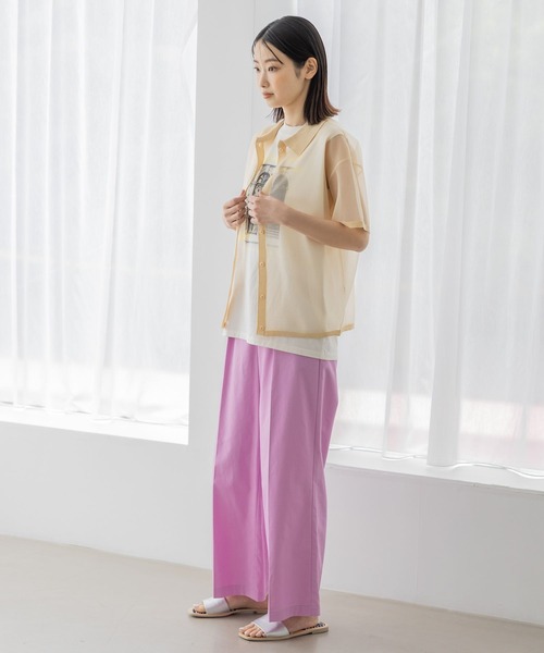 LAKOLE（ラコレ）の「フォトレタリングスリーブレスT / 963219（Tシャツ/カットソー・レディース・ブラック/グレー/ホワイト系5/ホワイト系6・SMALL/MEDIUM）」の22枚目の写真