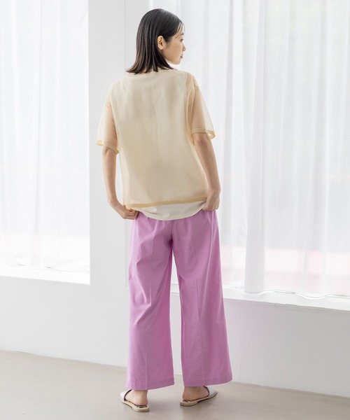 LAKOLE（ラコレ）の「フォトレタリングスリーブレスT / 963219（Tシャツ/カットソー・レディース・ブラック/グレー/ホワイト系5/ホワイト系6・SMALL/MEDIUM）」の15枚目の写真