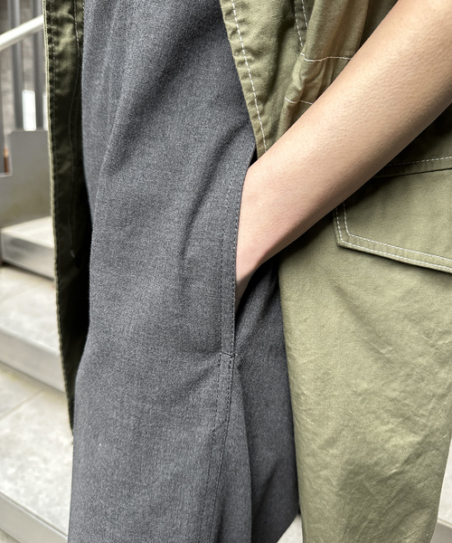 Spick & Span(スピックアンドスパン)の「ハイツイストクロスベアコンビネゾン(サロペット/オーバーオール・レディース・チャコールグレー・38/36)」の11枚目の写真