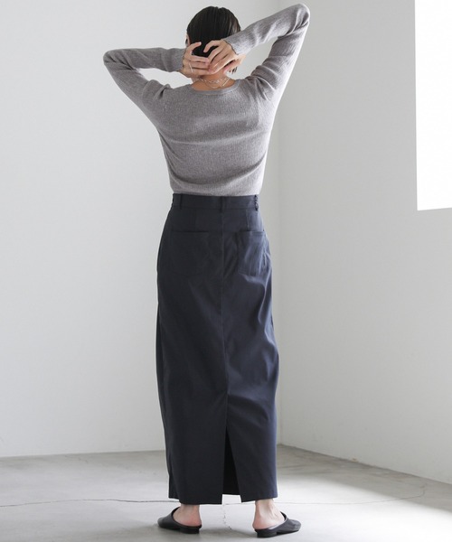 select MOCA（セレクトモカ）の「【8色展開】ニュアンスリブクルー