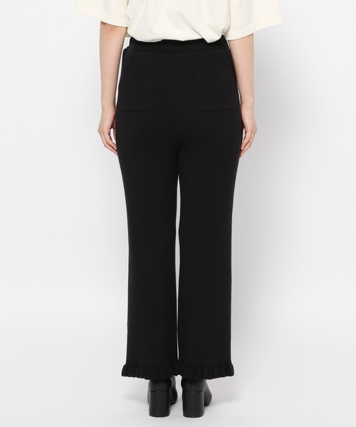 LOWRYS FARM(ローリーズファーム)の「スソフリルパンツ 967857(その他パンツ・レディース・パープル/シルバー/アイボリー/ブラック系その他/ブラック・FREE)」の22枚目の写真