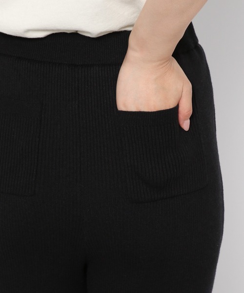 LOWRYS FARM(ローリーズファーム)の「スソフリルパンツ 967857(その他パンツ・レディース・パープル/シルバー/アイボリー/ブラック系その他/ブラック・FREE)」の20枚目の写真