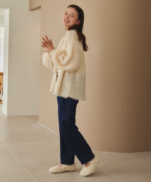 pomiii(ポミー)の「もこもこシューズ(パンプス・レディース・アイボリー/ベージュ・SMALL/LARGE/MEDIUM)」の5枚目の写真