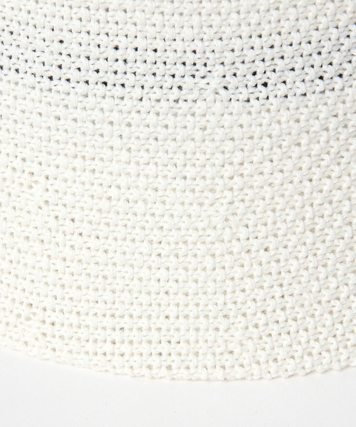 saloon（サルーン）の「SALOON(サルーン)/無地サーモバケットハット（ハット・レディース・アイボリー/ブラック・FREE）」の8枚目の写真