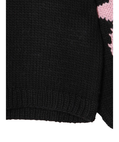 PAMEO POSE（パメオポーズ）の「Boobs Hand Sweater（ニット/セーター・レディース・ホワイト/ブラック/ブルー・FREE）」の12枚目の写真