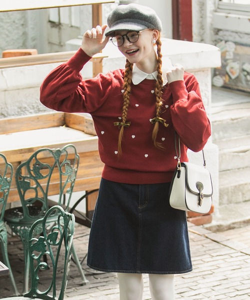 BONLECILL（ボンルシール）の「アソートポストマンショルダーバッグ（ショルダーバッグ・レディース・ブラウン/ブラック/アイボリー/ベージュ系1・FREE）」の5枚目の写真