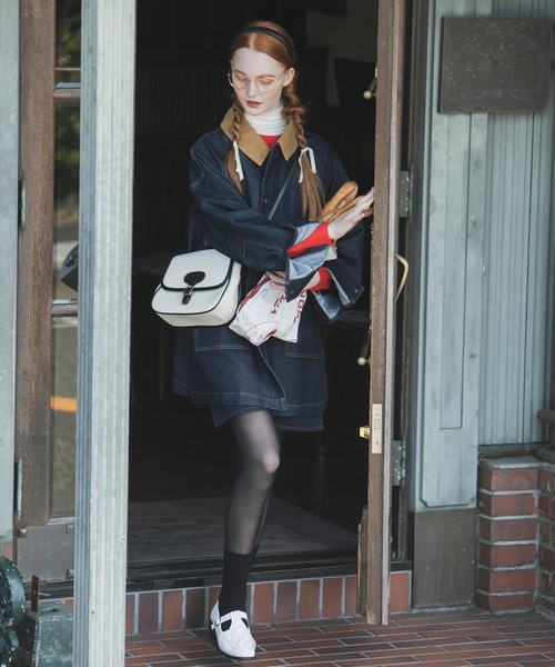 BONLECILL（ボンルシール）の「アソートポストマンショルダーバッグ（ショルダーバッグ・レディース・ブラウン/ブラック/アイボリー/ベージュ系1・FREE）」の6枚目の写真