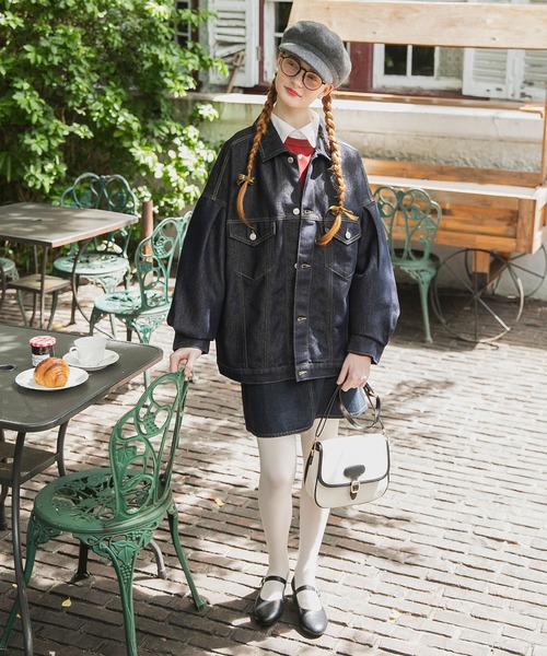 BONLECILL（ボンルシール）の「アソートポストマンショルダーバッグ（ショルダーバッグ・レディース・ブラウン/ブラック/アイボリー/ベージュ系1・FREE）」の11枚目の写真