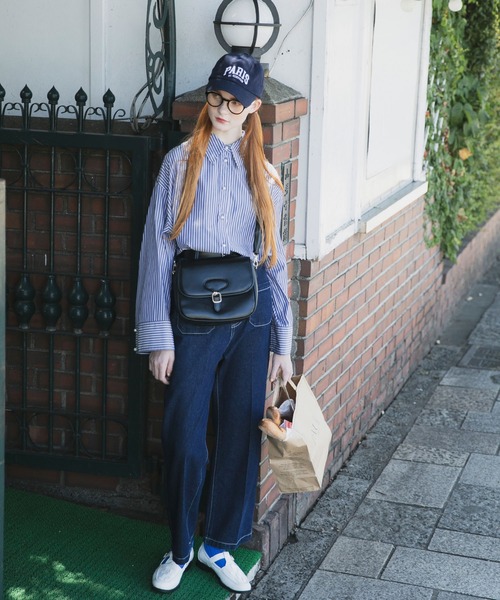 BONLECILL（ボンルシール）の「アソートポストマンショルダーバッグ（ショルダーバッグ・レディース・ブラウン/ブラック/アイボリー/ベージュ系1・FREE）」の14枚目の写真