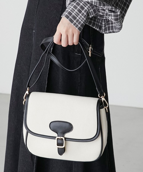 BONLECILL（ボンルシール）の「アソートポストマンショルダーバッグ